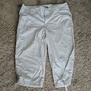 Khaki Capri pants